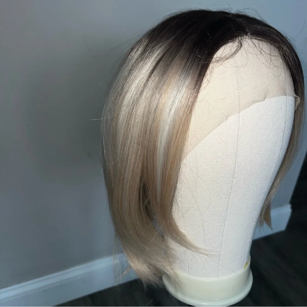 Stylish Lace Front Ombré Wig - Picture 9 of 14